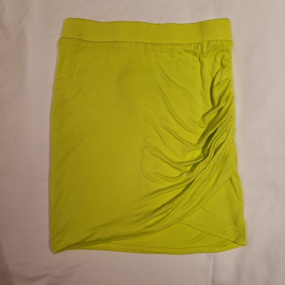 3 for $40 Zara jersey skirt sz S gathered side NWT
